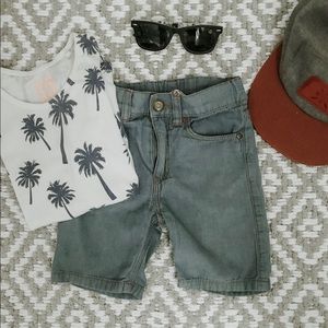 Boys Light Blue Denim Shorts ☀️ //